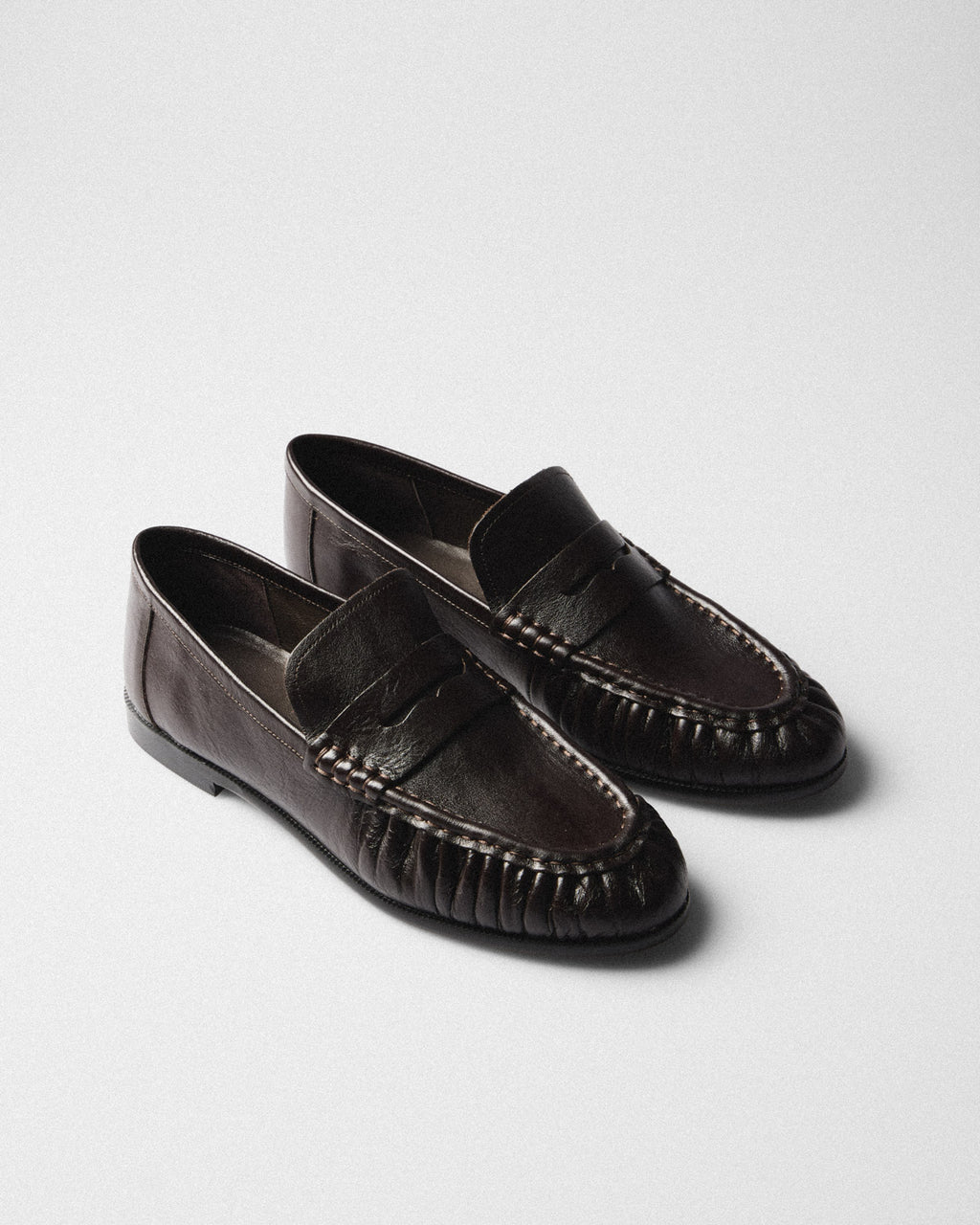 Alba Penny Loafer, brown, pair