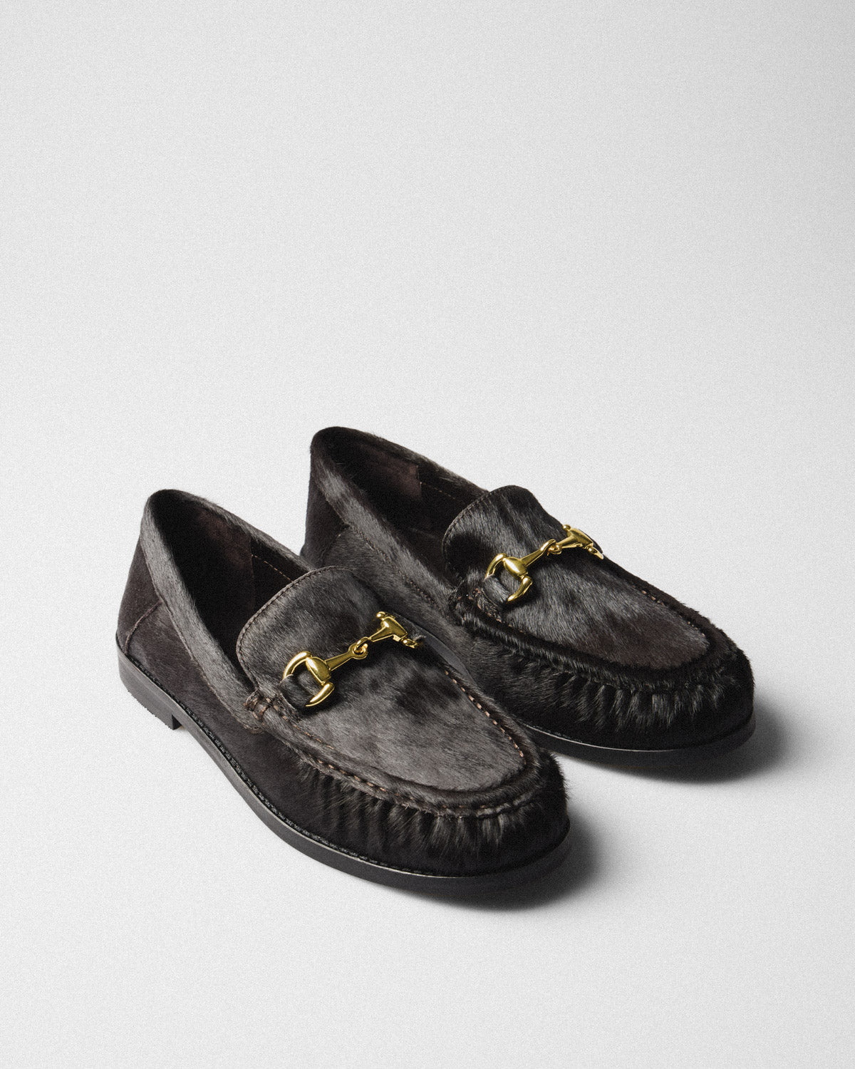 Febe Horsebit Loafer, brown, pair