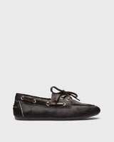 Jana Boat Moccasin, brown, side profile