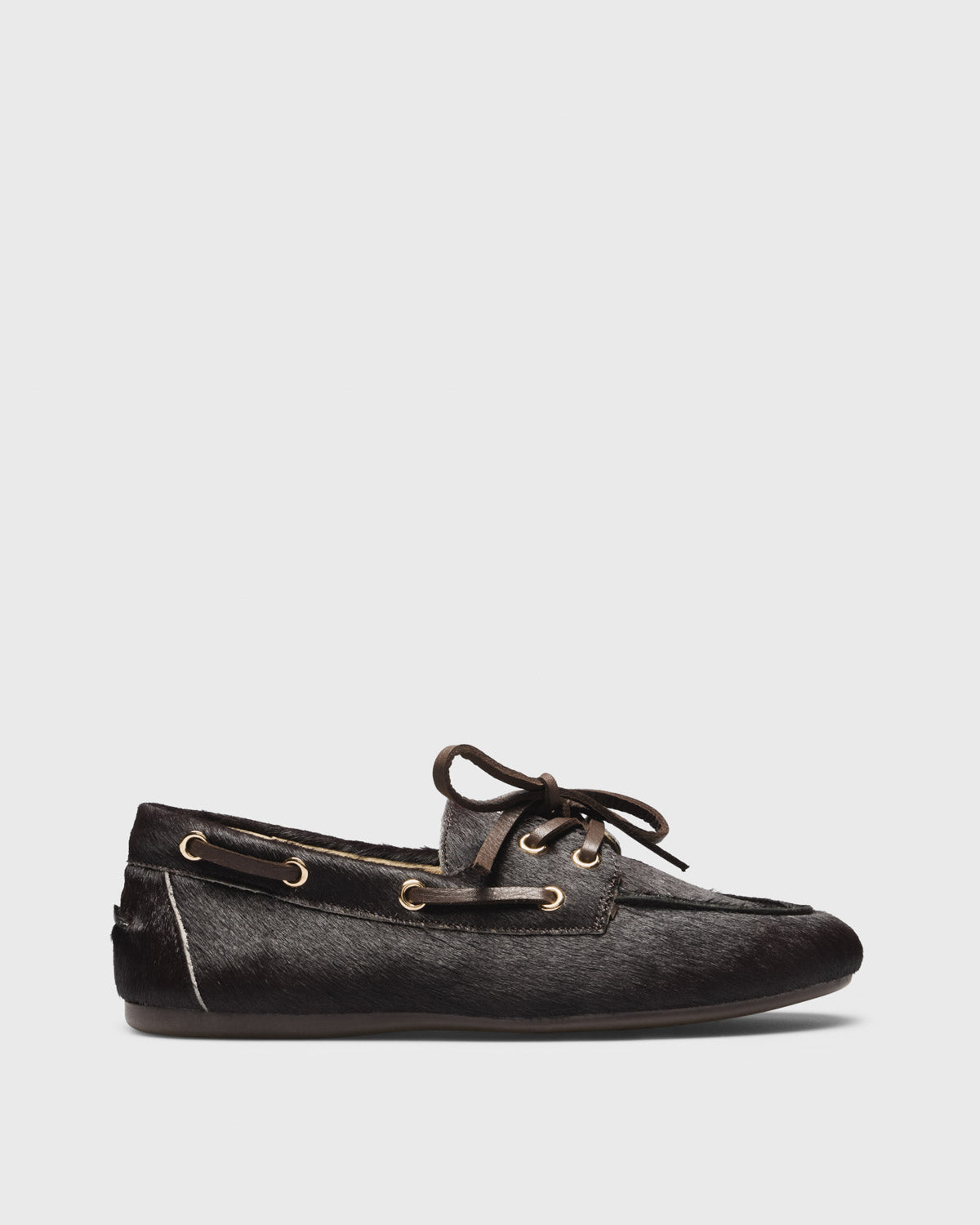 Jana Boat Moccasin, brown, side profile