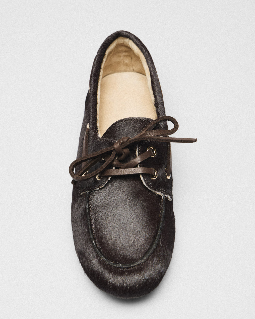 Jana Boat Moccasin, brown, detail