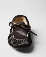 Kaia Moccasin, brown, top view