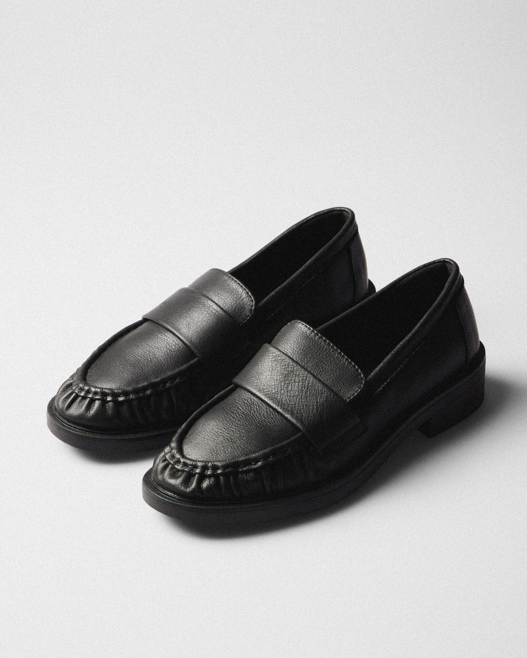 Mila Lug Loafer, black, pair