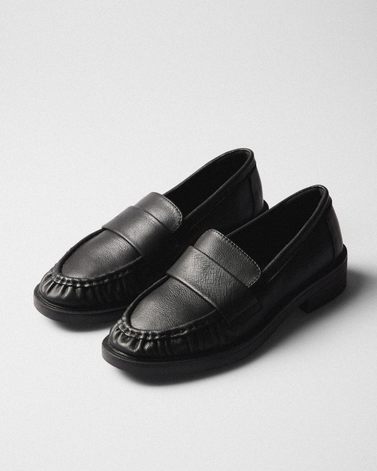 Mila Lug Loafer, black, pair