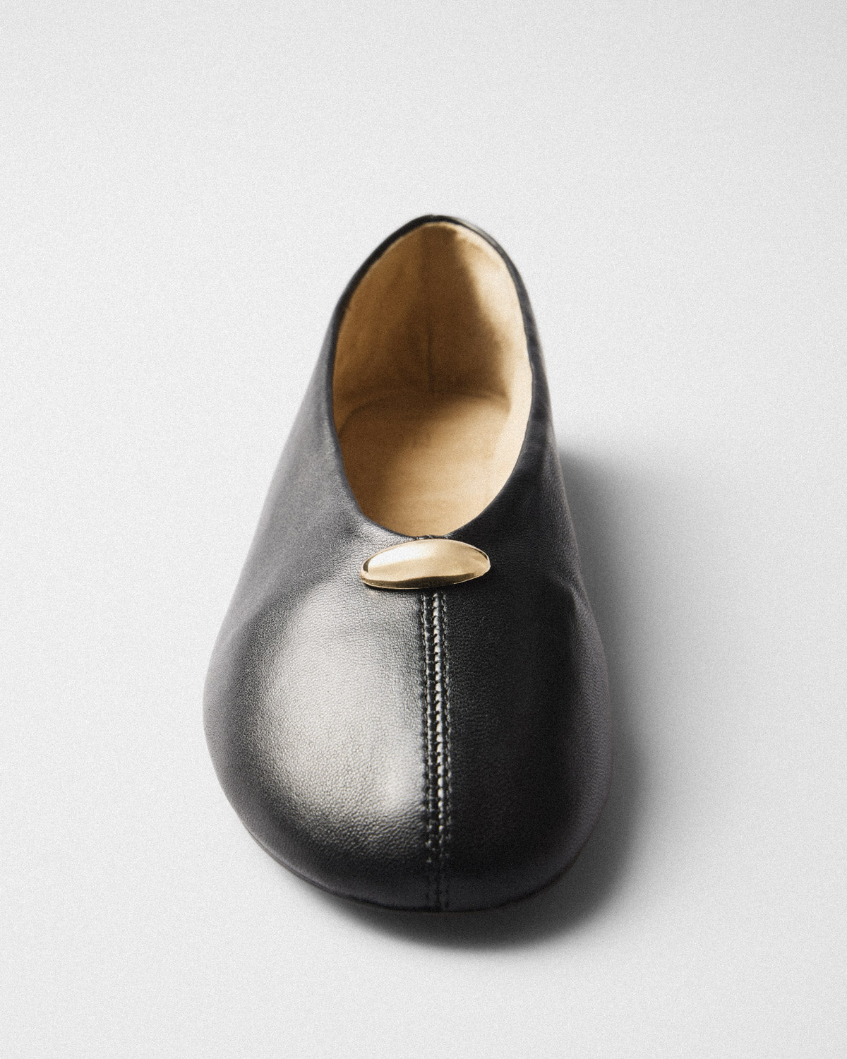 Selma Ballet Flat, black, top view