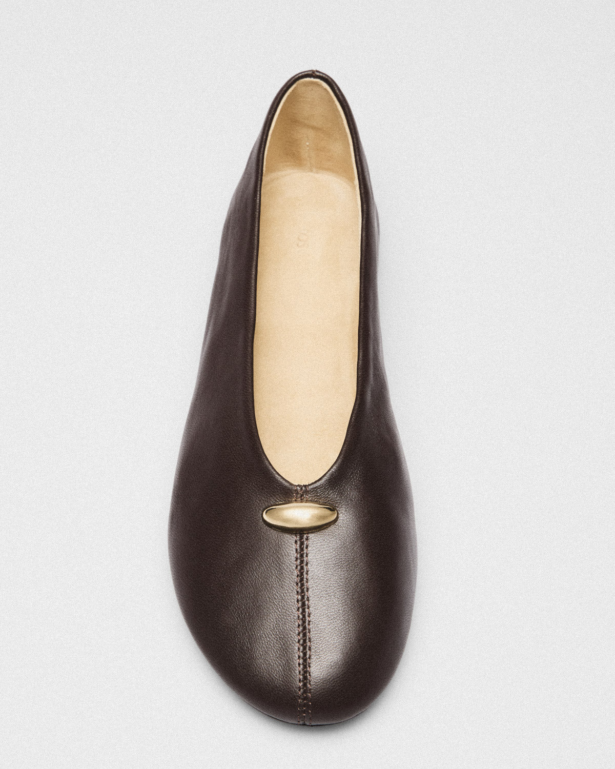 Sofi Ballet Flat, brown, detail