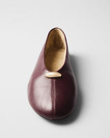 Stella Ballet Flat, burgundy, top view