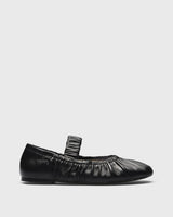 Tessa Ruched Mary-Jane, black, side profile