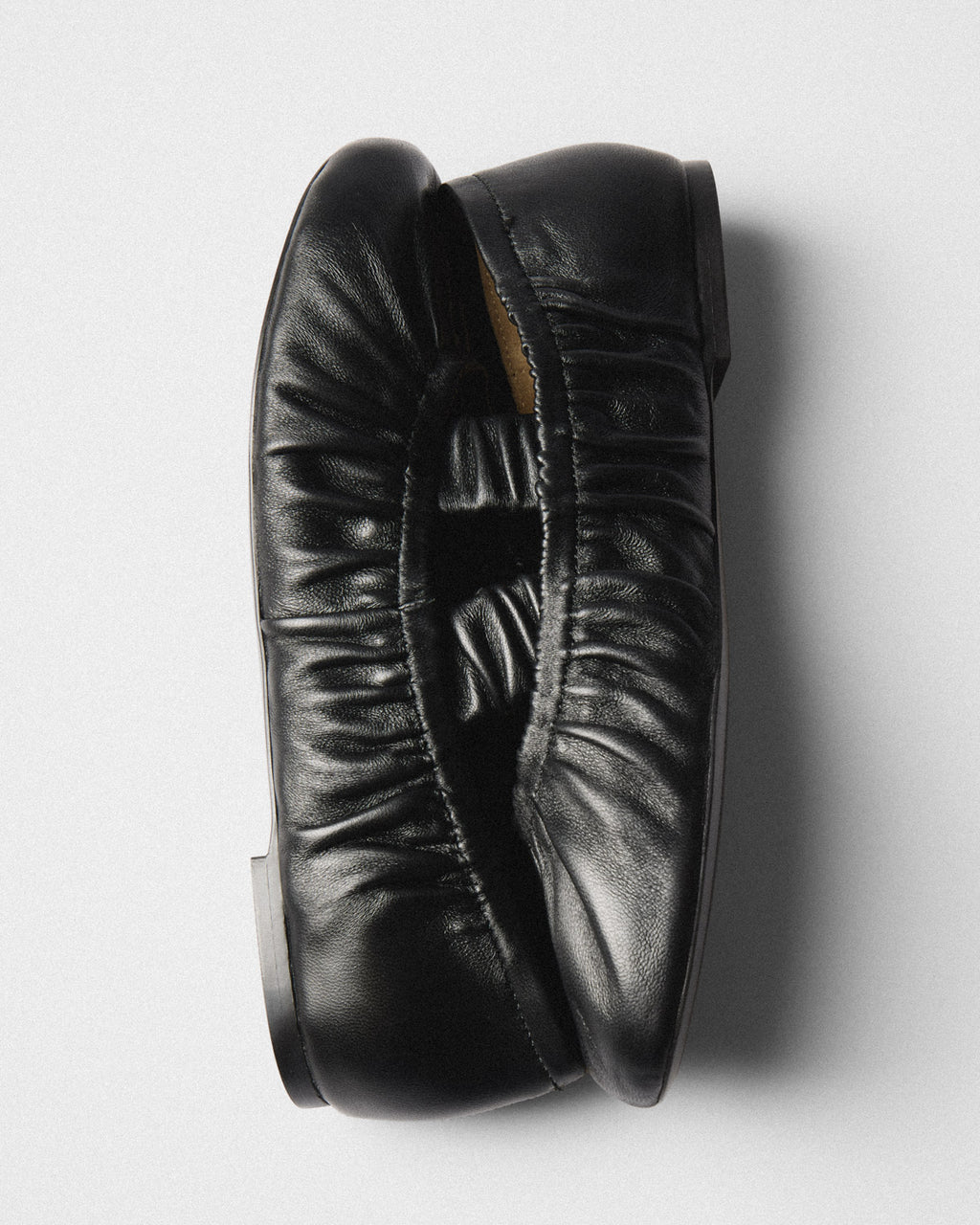 Tessa Ruched Mary-Jane, black, top view