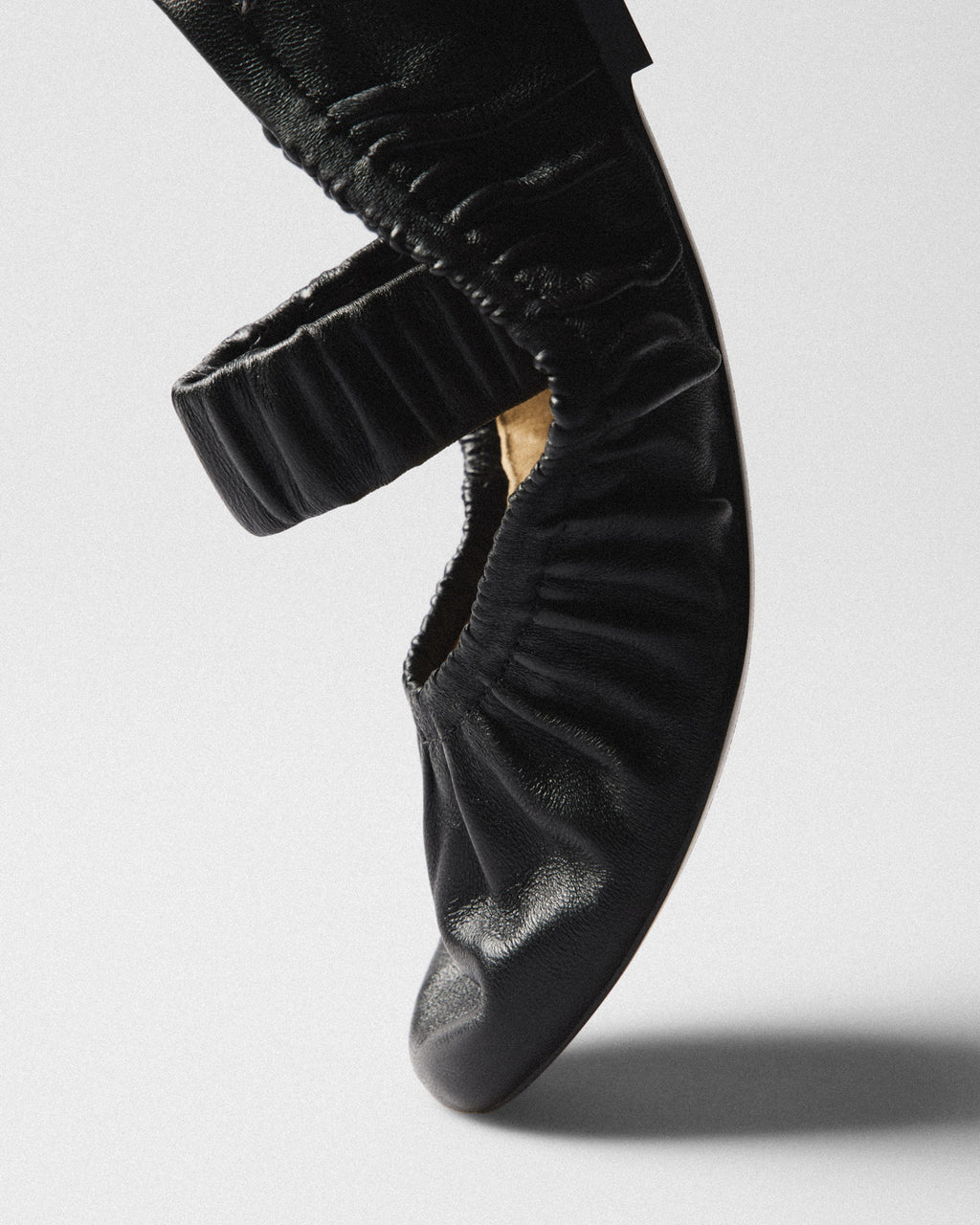 Tessa Ruched Mary-Jane, black, pair
