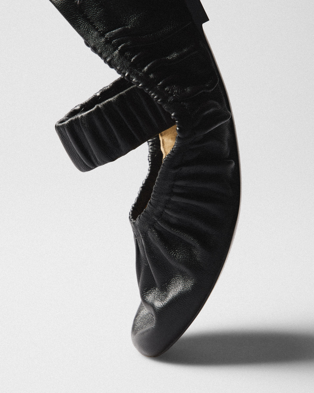 Tessa Ruched Mary-Jane, black, pair