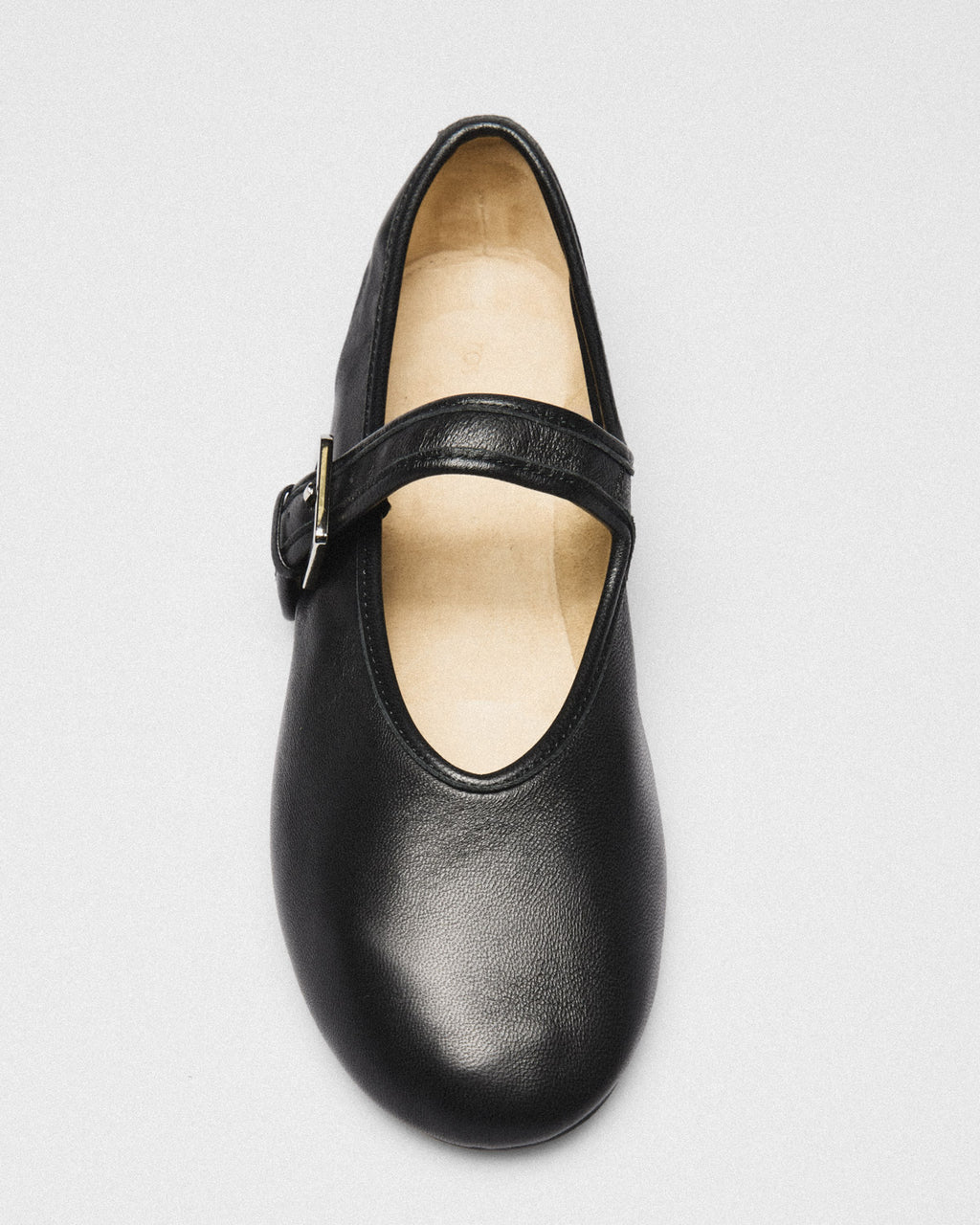 Ulla Leather Mary-Jane, black, detail