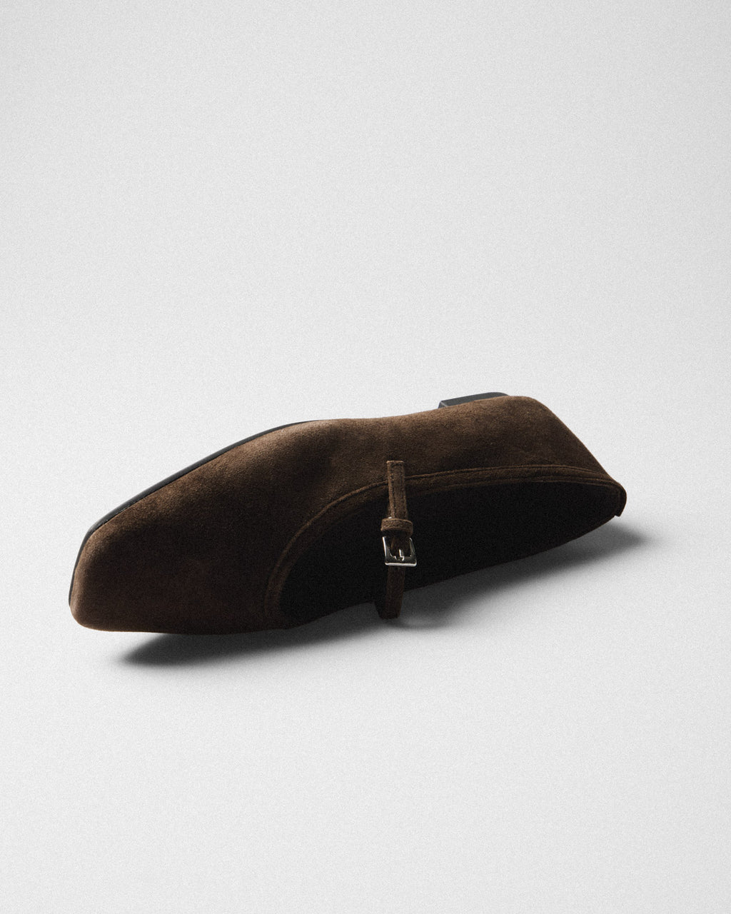 Yara Square-Toe Mary-Jane, brown, top view