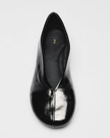 Zelda Patent Ballet Flat, black, detail