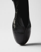 Zelda Patent Ballet Flat, black, top view
