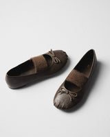 Dagny Bow Ballet Flat, brown, pair