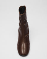 Irene Heeled Ankle Boot, cognac, detail