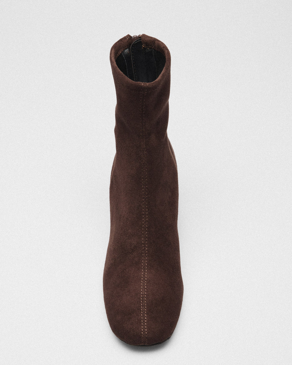 Karin Suede Ankle Boot, brown, detail