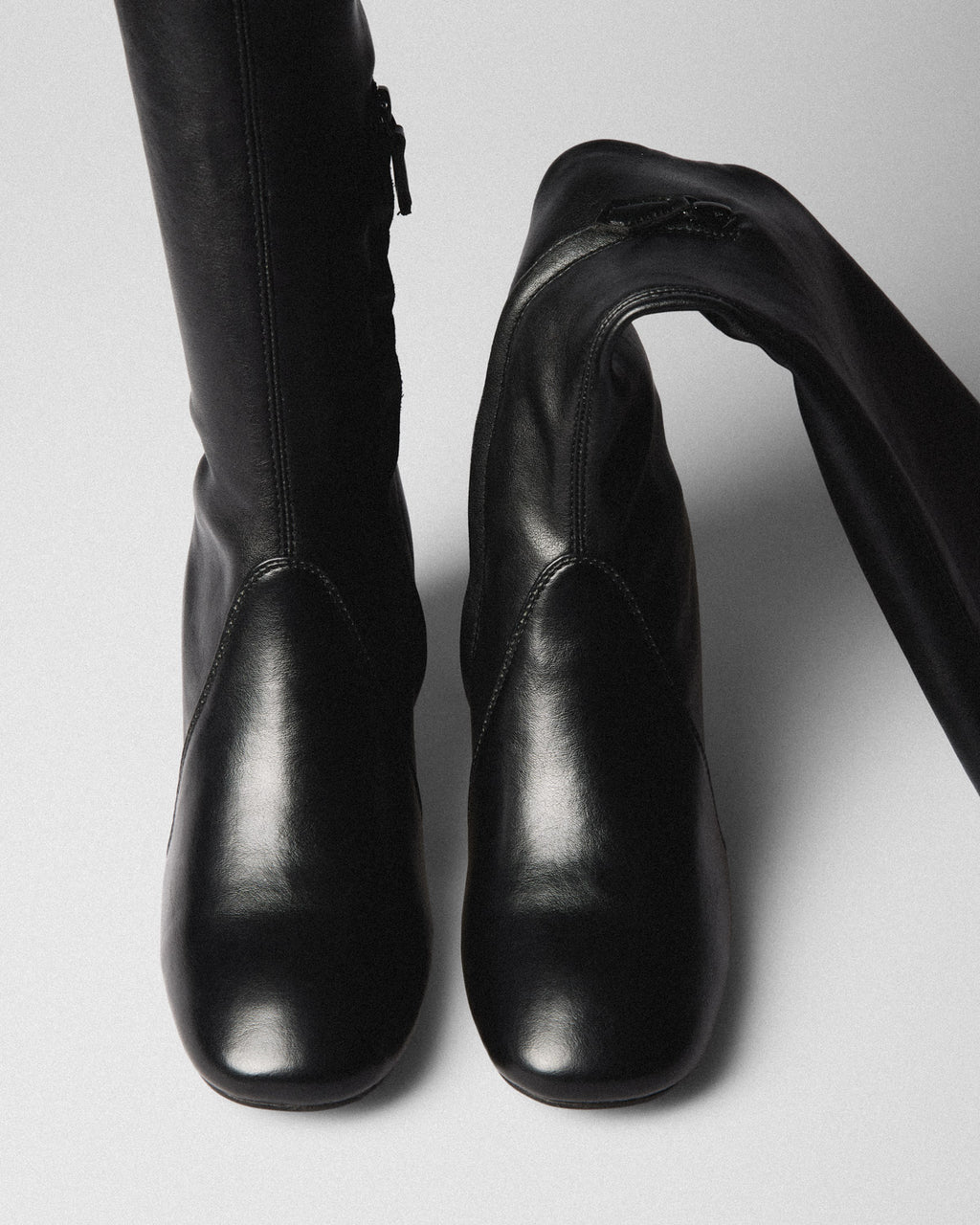 Marit Knee-High Boot, black, pair