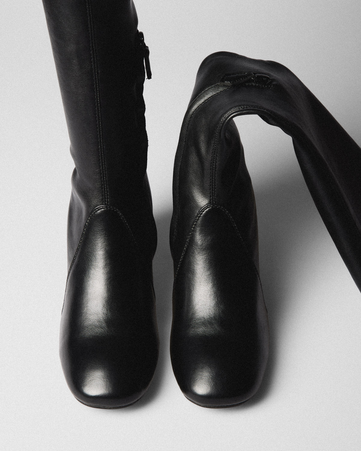 Marit Knee-High Boot, black, pair