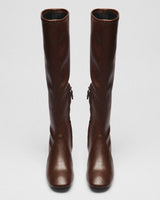 Nadia Knee-High Boot, cognac, detail