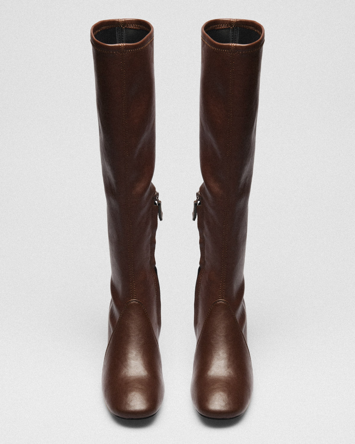Nadia Knee-High Boot, cognac, detail