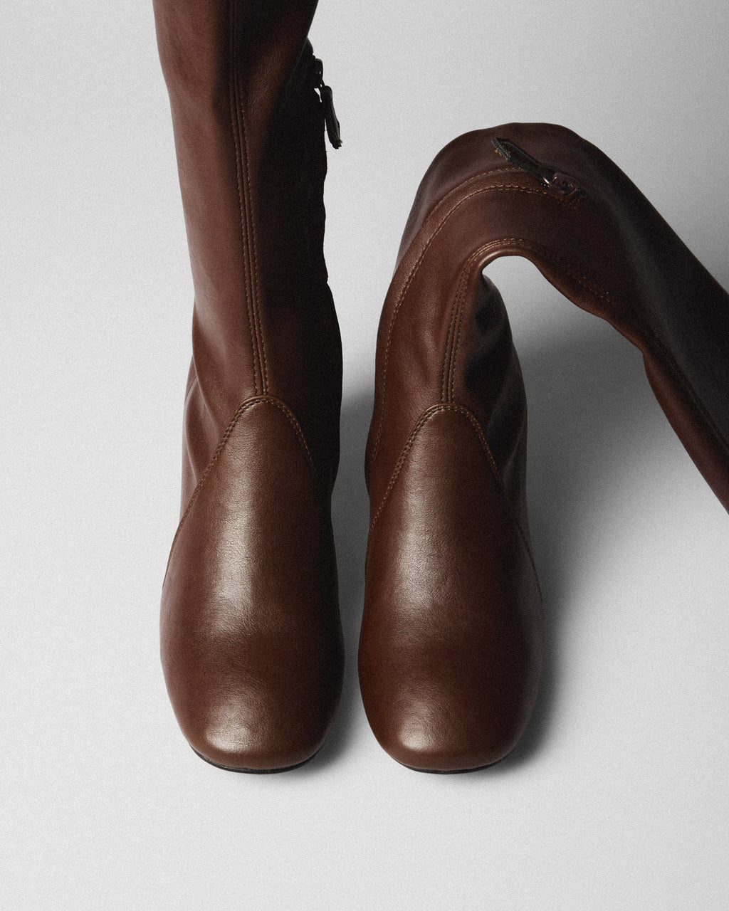 Nadia Knee-High Boot, cognac, pair