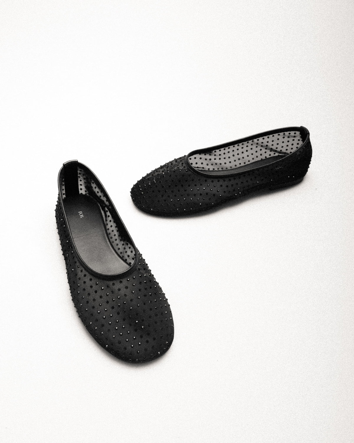 Ola Ballet Flat, Topline Detail