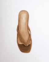 Elio Slide — Top View, Square Toe