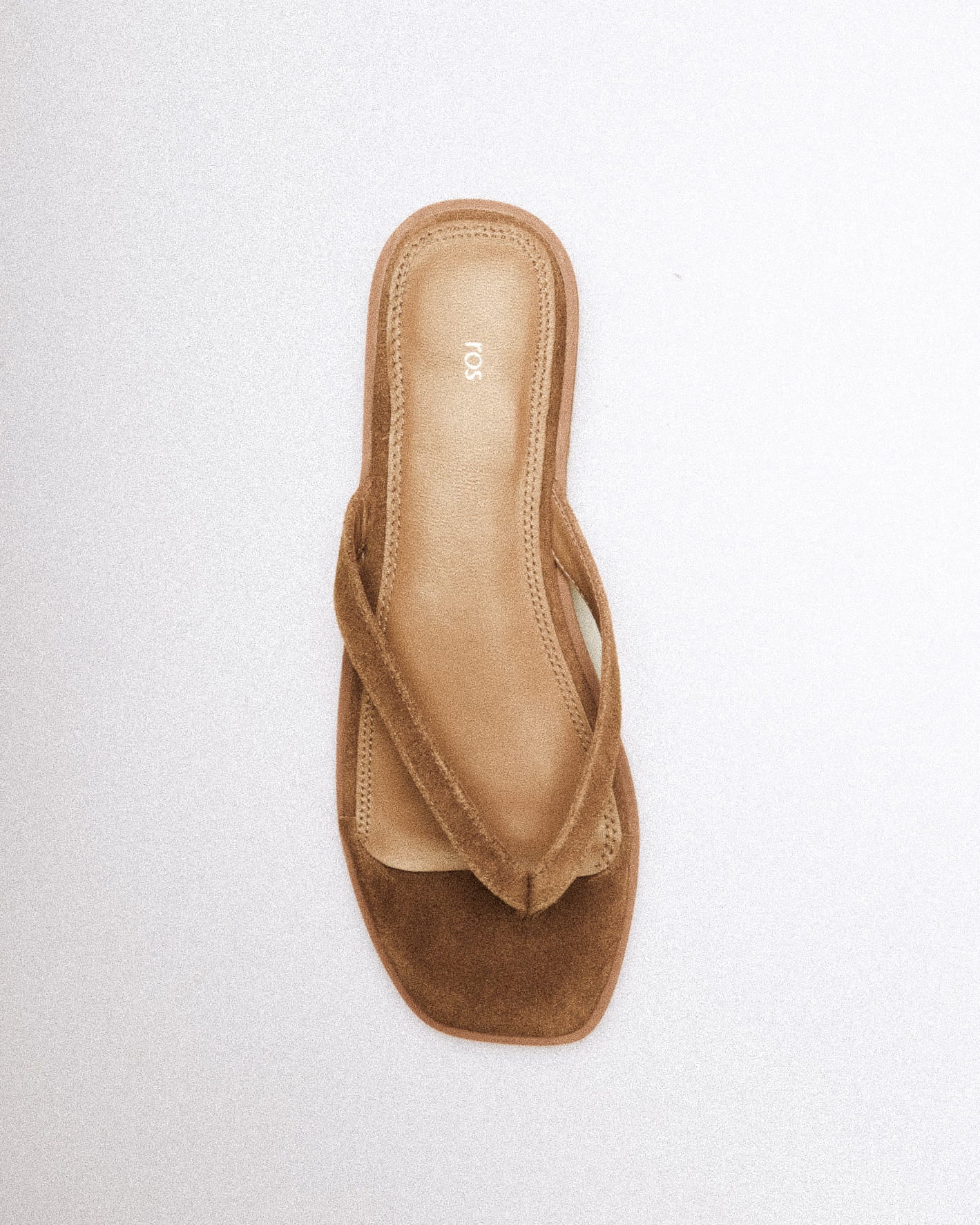 Elio Slide — Top View, Square Toe