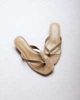 Neve Kitten Heel — Top View, Square Toe