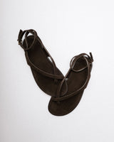 Reva Sandal — Gold Buckle Detail