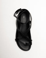Signe Sandal — Side Profile, Asymmetric Strap