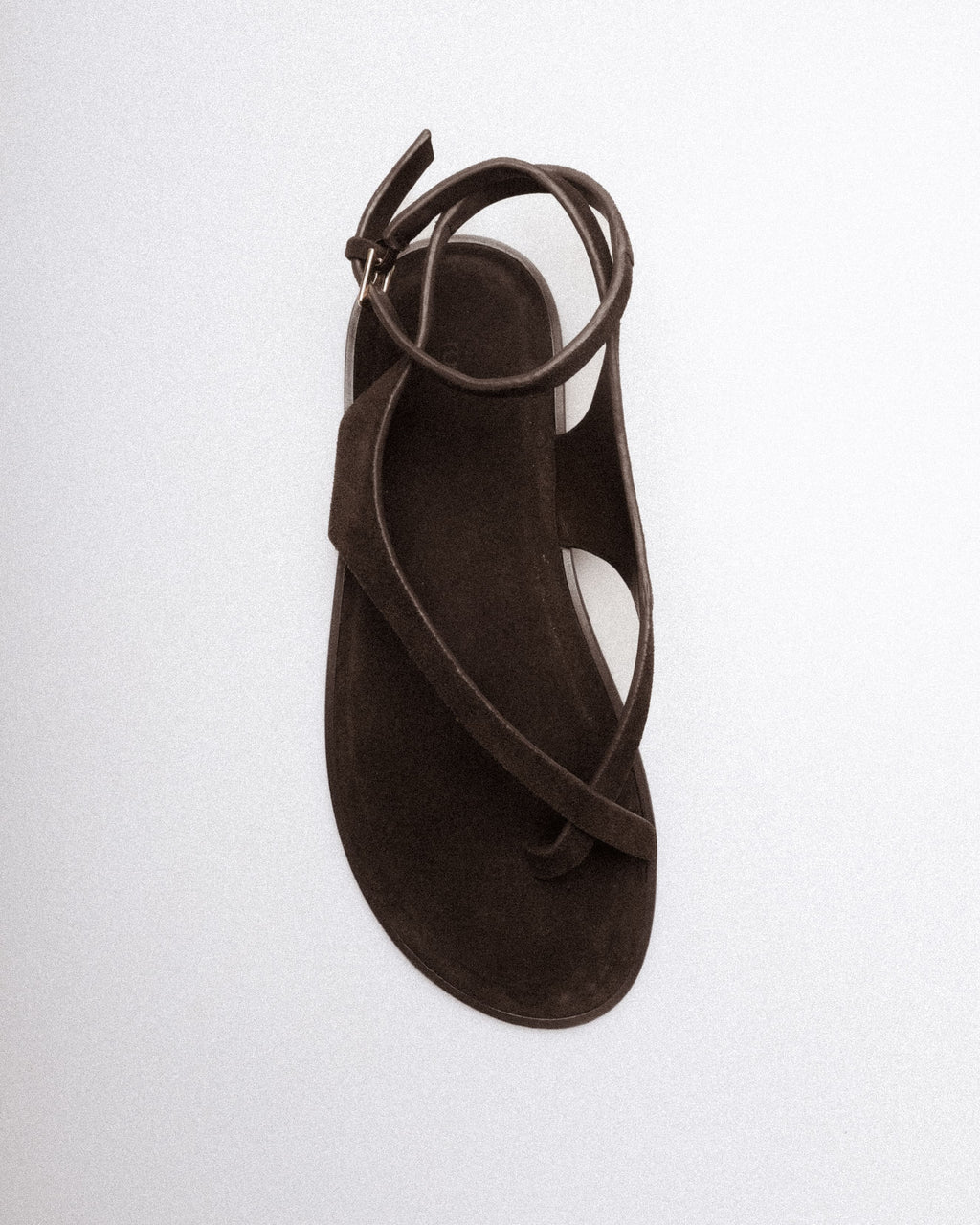 Reva Sandal — Side Profile, Suede Strap