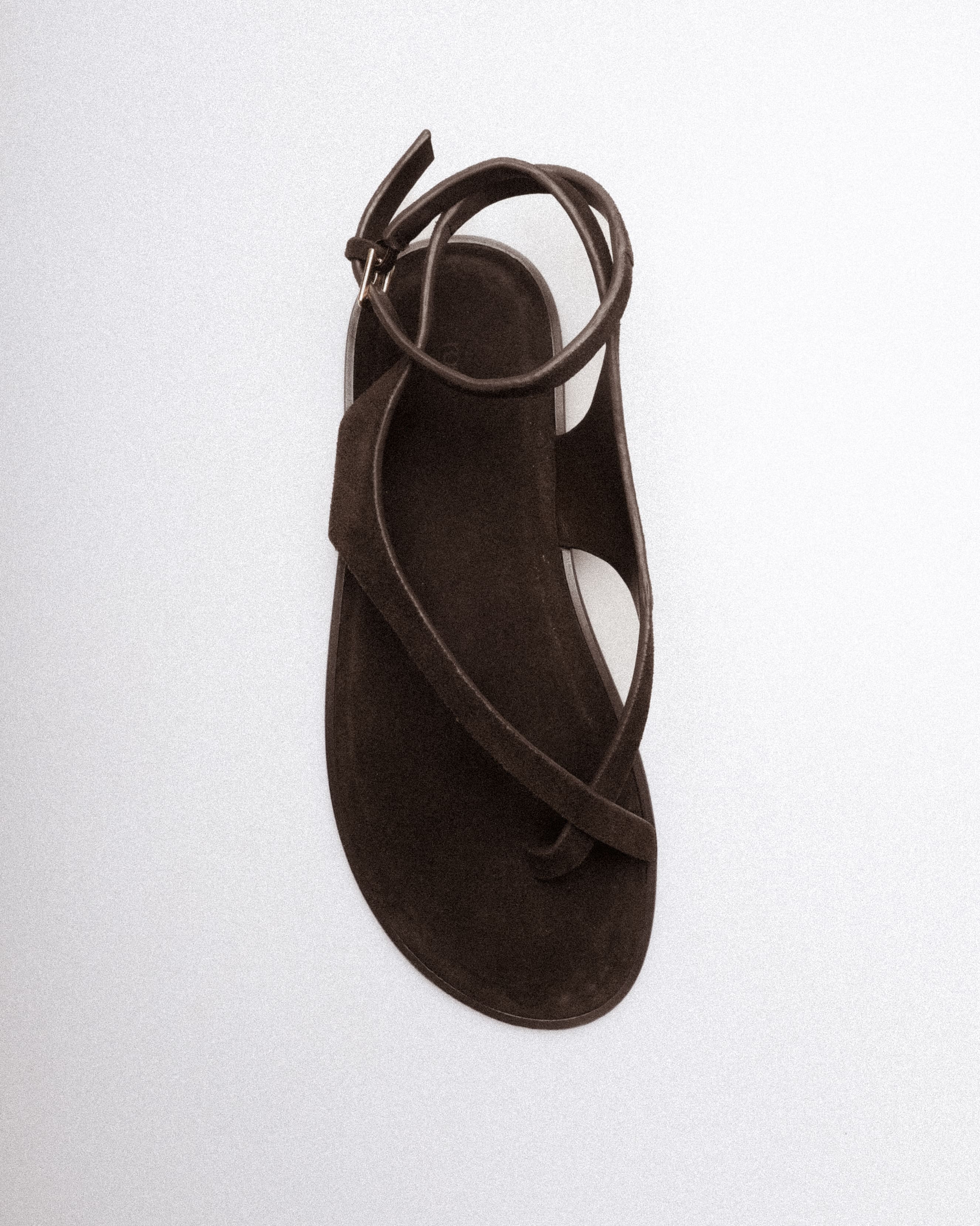 Reva Sandal — Side Profile, Suede Strap