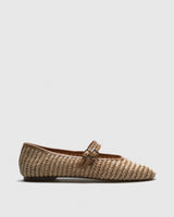 Mara Raffia Mary-Jane — Natural Hand-Woven