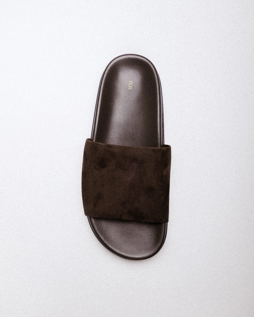 Thea Slide — Top View, Square Toe