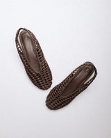 Asta Slingback — Top View, Square Toe