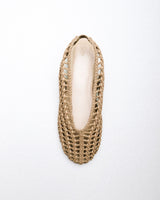 Maeve Slingback — Side Profile, Hand-Woven