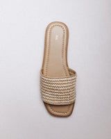 Brea Slide — Side Profile, Square Toe