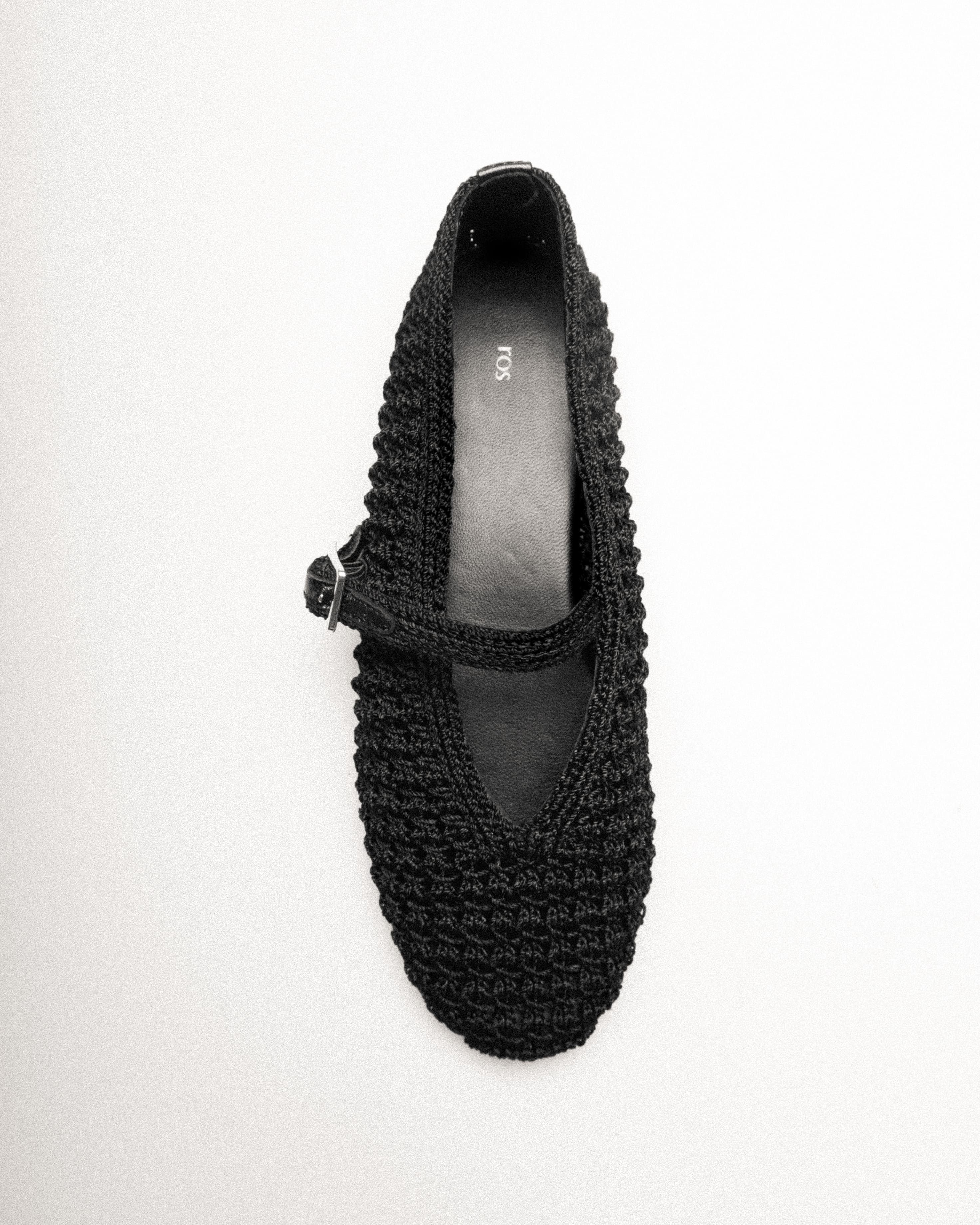 Vera Mary-Jane — Side Profile, Crochet Construction