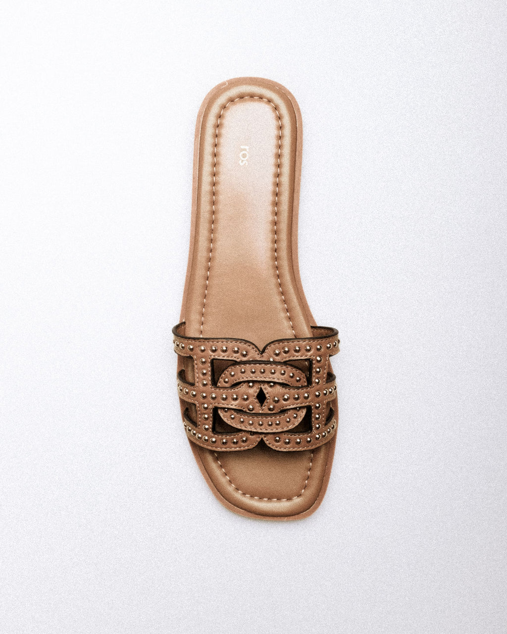 Dine Studded Slide — Top View, Multi-Strap