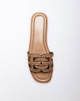 Dine Studded Slide — Top View, Multi-Strap