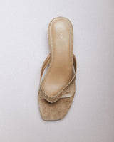 Neve Kitten Heel — Side Profile, Sculpted Heel