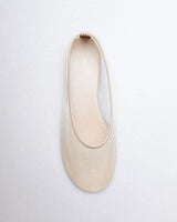 Sage Ballet Flat — Side Profile, Sheer Mesh