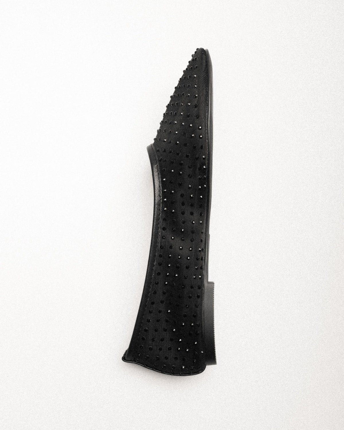Ola Ballet Flat, Top View, Pointed Silhouette