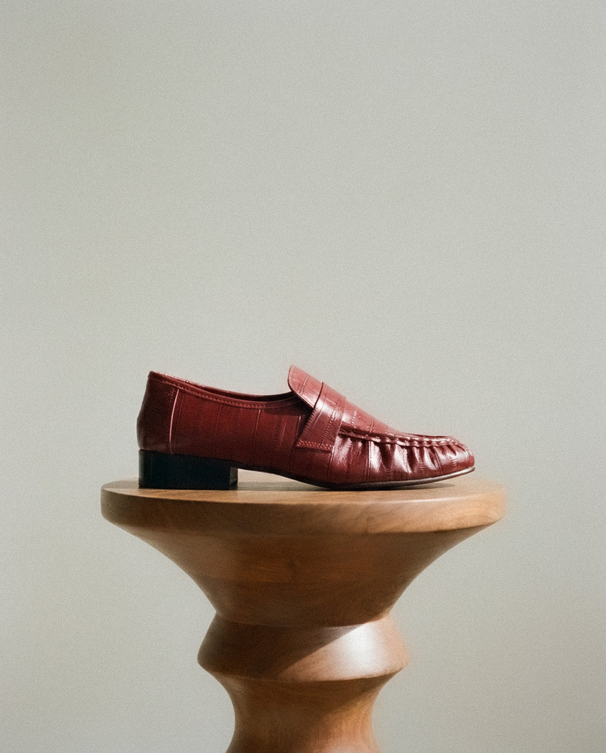 Elba Croc Penny Loafer, editorial