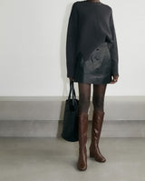 Nadia Knee-High Boot, editorial