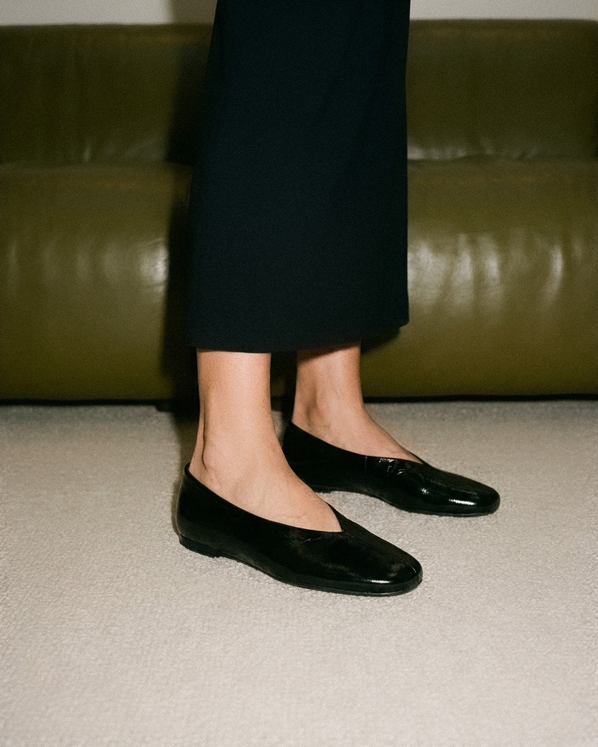 Zelda Patent Ballet Flat, editorial